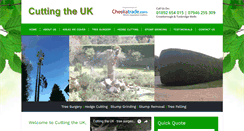 Desktop Screenshot of cuttingtheuk.co.uk